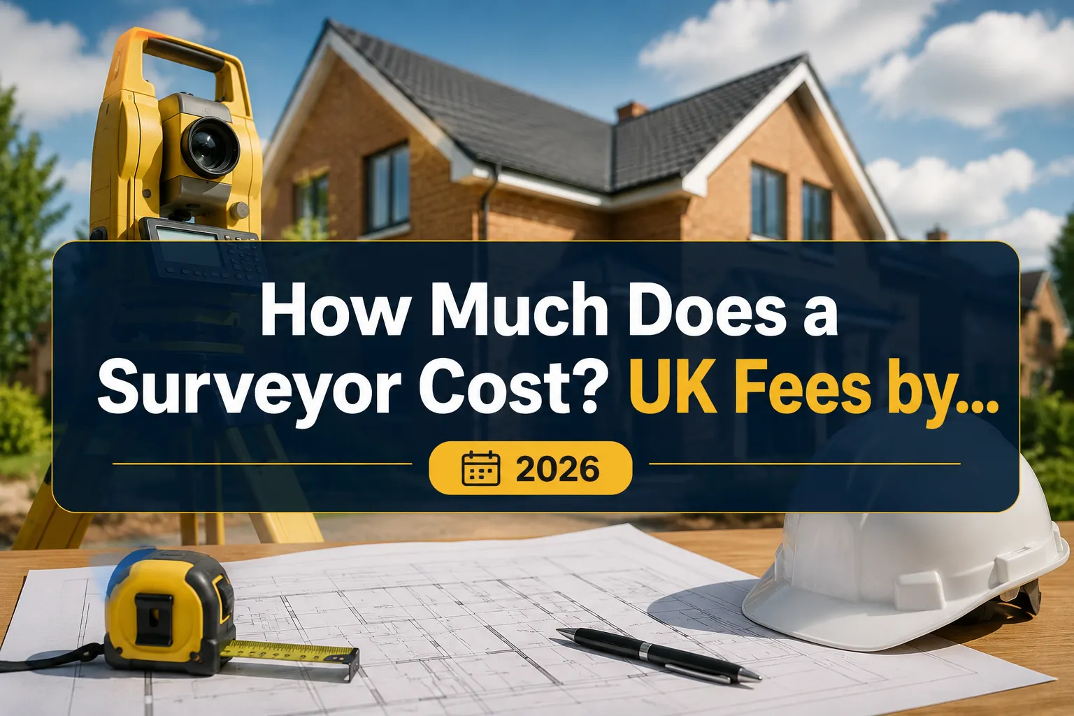 How Much Does a Surveyor Cost? UK Fees by Service (2026)