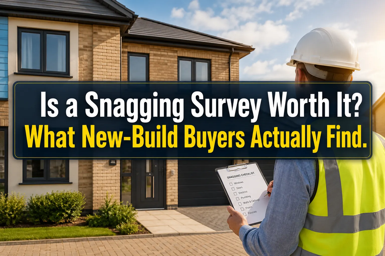 Is a Snagging Survey Worth It? What New-Build Buyers Actually Find