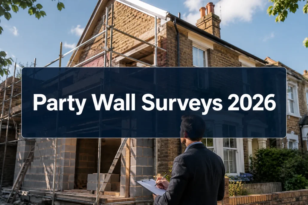 Party Wall Surveys for Extensions and Alterations: RICS Compliance Checklist for 2026