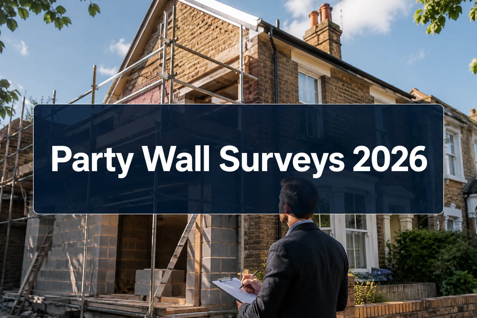 Party Wall Surveys for Extensions and Alterations: RICS Compliance Checklist for 2026
