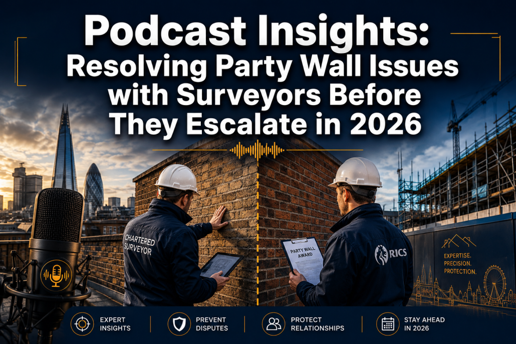 Podcast Insights: Resolving Party Wall Issues with Surveyors Before They Escalate in 2026