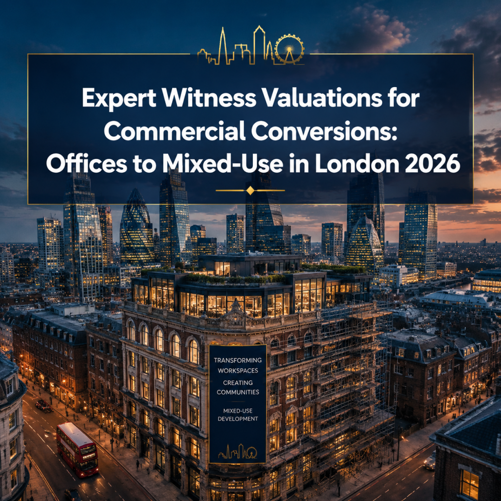 Expert Witness Valuations for Commercial Conversions: Offices to Mixed-Use in London's 2026 Recovery