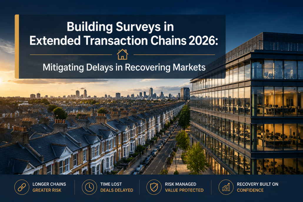 Integrating Building Surveys into Extended Transaction Chains 2026: Mitigating Delays in Recovering Markets