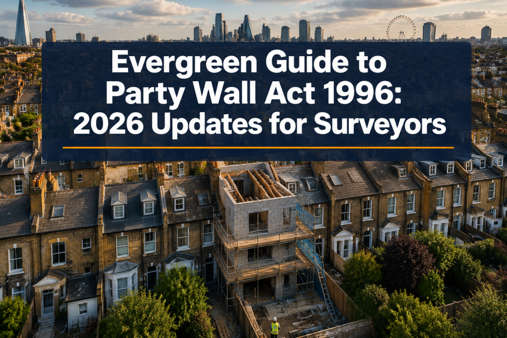 Evergreen Guide to Party Wall Act 1996: 2026 Updates for Surveyors in High-Density Urban Extensions