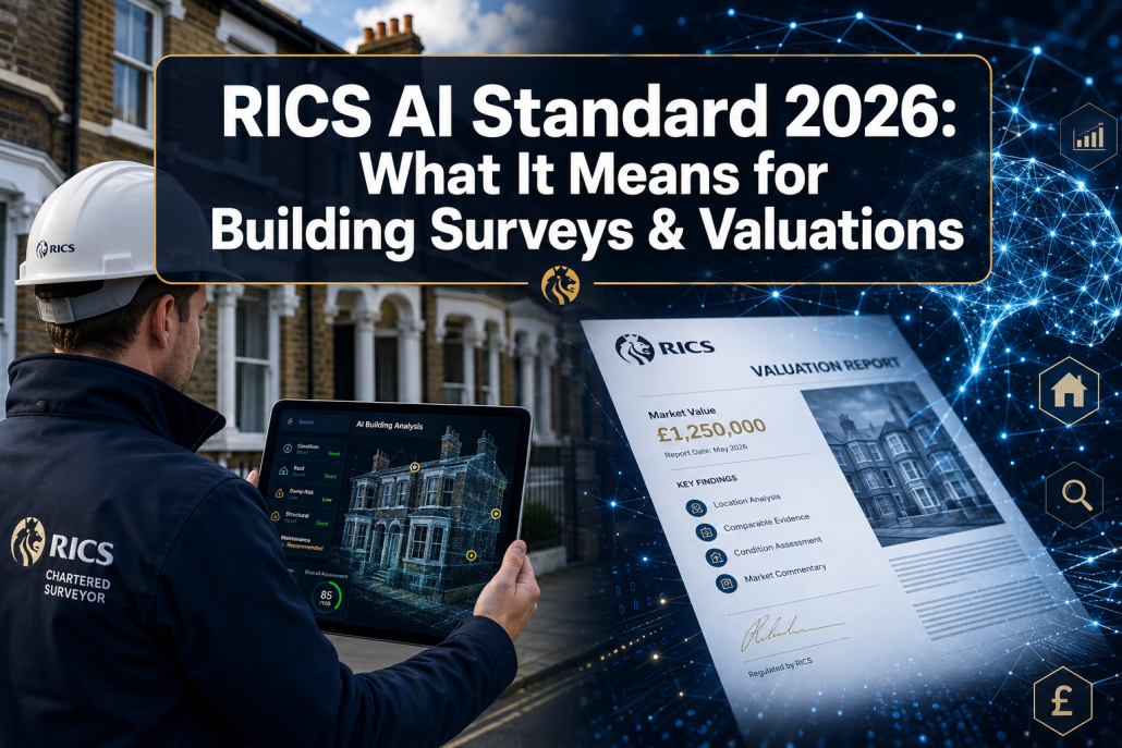 RICS' New Responsible Use of AI in Surveying Standard and What It Means for Building Surveys and Valuation Reports