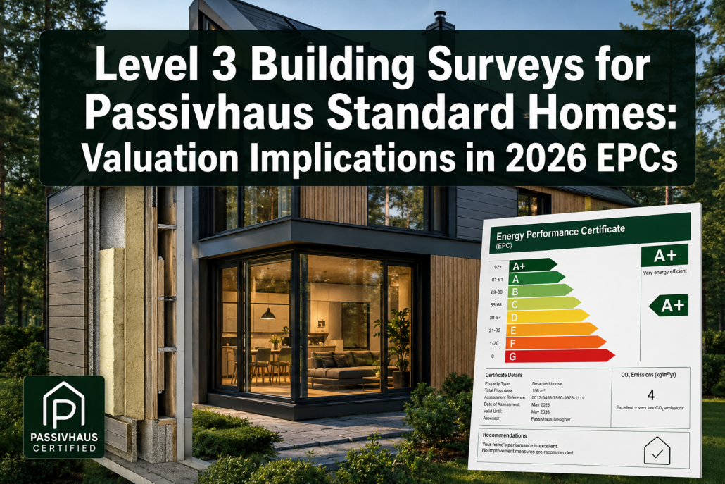 Level 3 Building Surveys for Passivhaus Standard Homes: Valuation Implications in 2026 Energy Performance Certificates