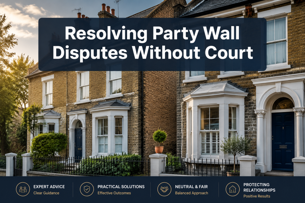 Resolving Party Wall Disputes Without Court: Mediation and Arbitration in 2026