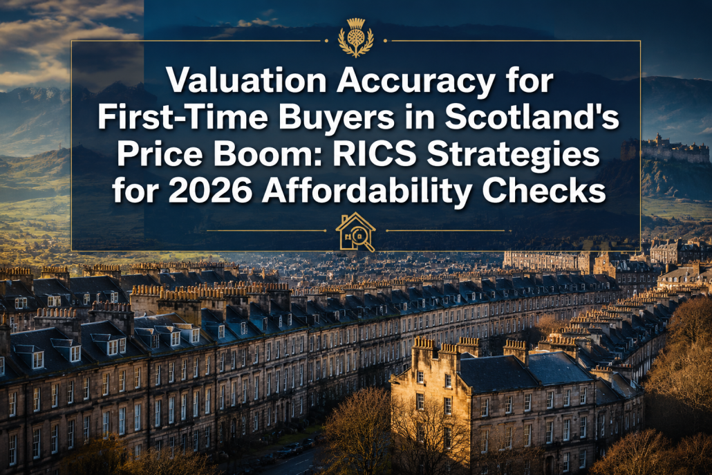 Valuation Accuracy for First-Time Buyers in Scotland's Price Boom: RICS Strategies for 2026 Affordability Checks