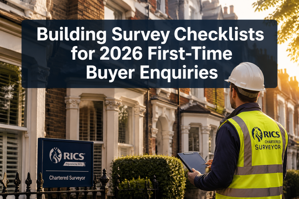Building Survey Checklists for 2026 First-Time Buyer Enquiries: Capturing Stabilising Market Demand
