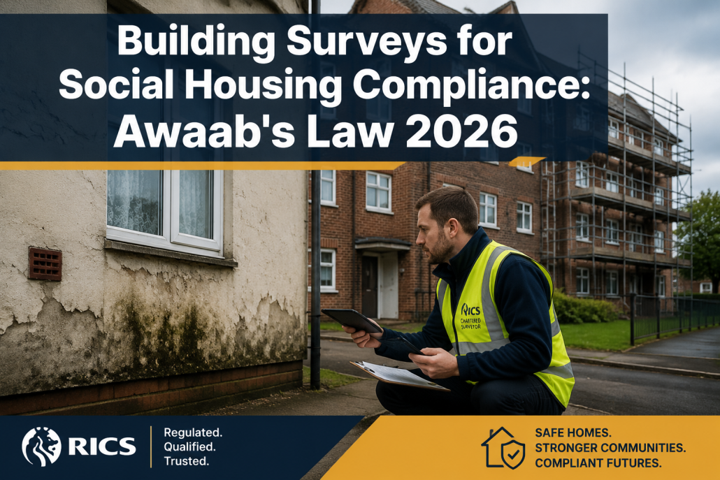 Building Surveys for Social Housing Compliance: Awaab's Law and Stock Condition Assessments in 2026