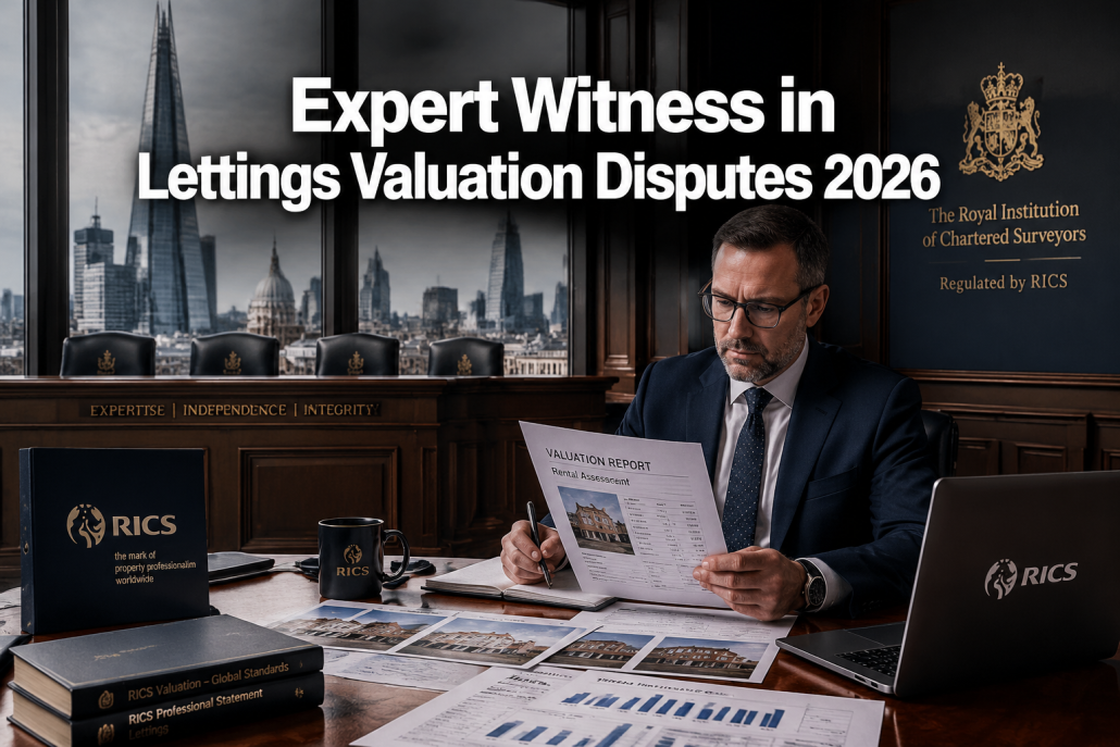 Expert Witness in 2026 Lettings Valuation Disputes: RICS Guidance Amid Tenant Demand Growth