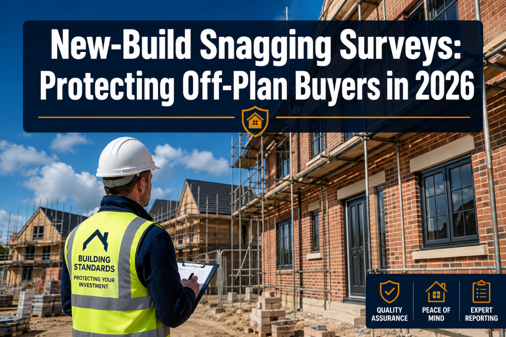 New-Build Snagging and Building Surveys: Protecting Off-Plan Buyers in the 2026 Construction Uptick