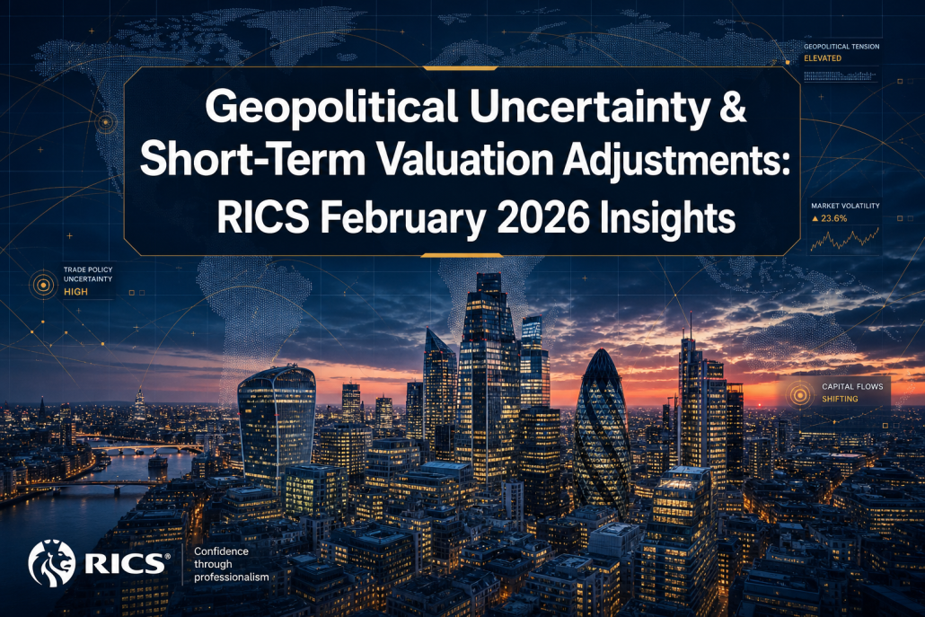 Geopolitical Uncertainty and Short-Term Valuation Adjustments: RICS February 2026 Insights