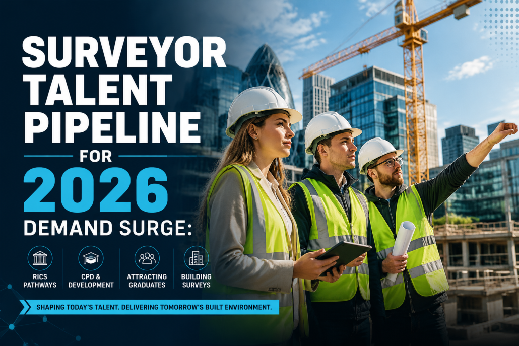 Surveyor Talent Pipeline for 2026 Demand Surge: RICS Pathways, CPD and Attracting Graduates to Building Surveys