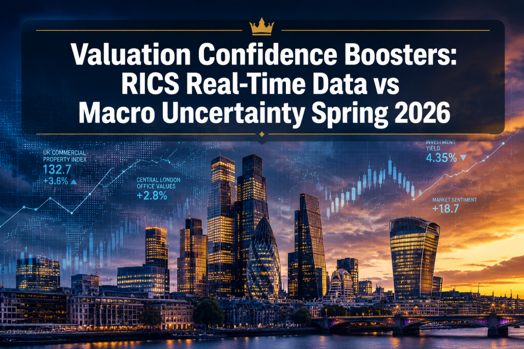 Valuation Confidence Boosters Using RICS Real-Time Data: Countering Macro Uncertainty in Spring 2026 Transactions