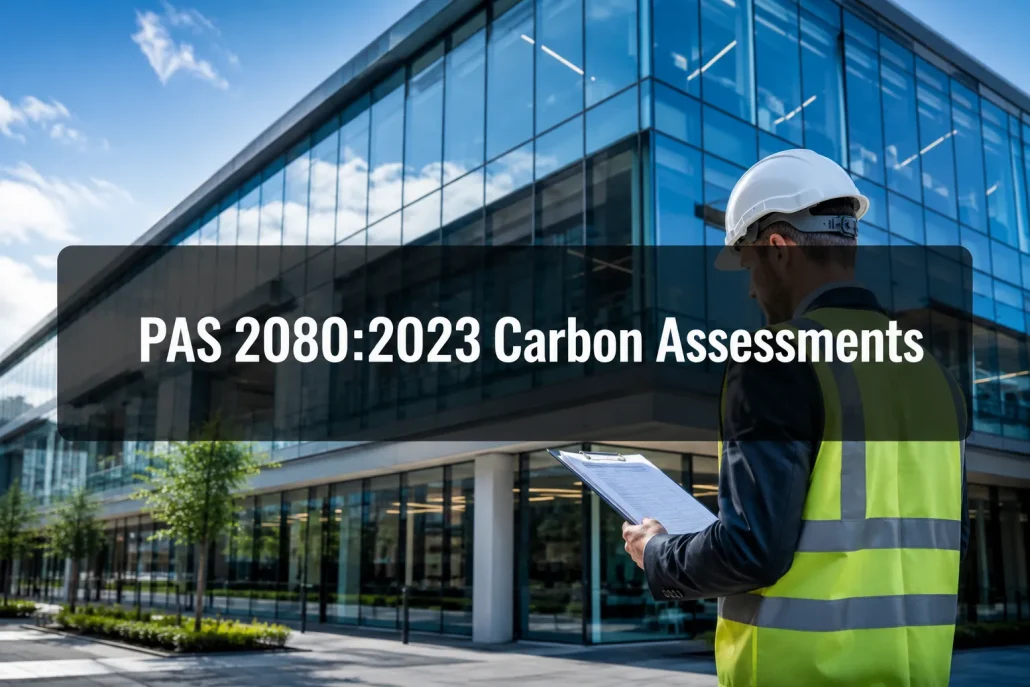 PAS 2080:2023 Carbon Assessments in Building Surveys: Valuation Implications for Non-Domestic Properties 2026