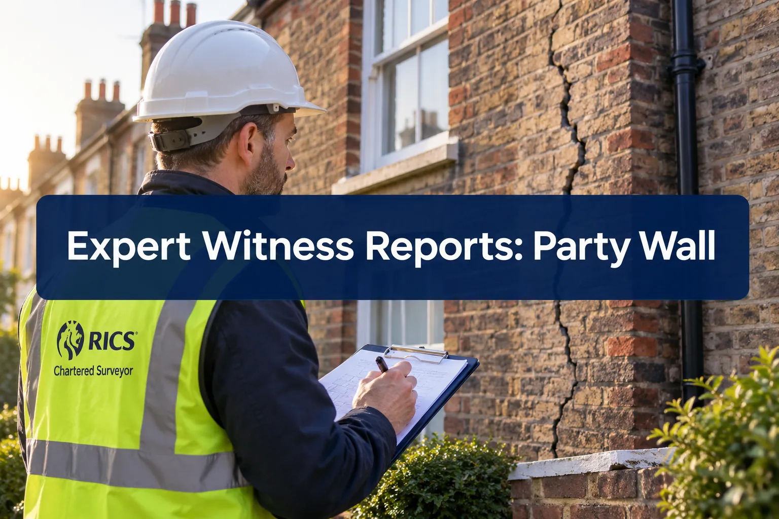 Expert Witness Reports in Party Wall Damage Claims: Quantifying Loss, Betterment and Reasonable Reinstatement