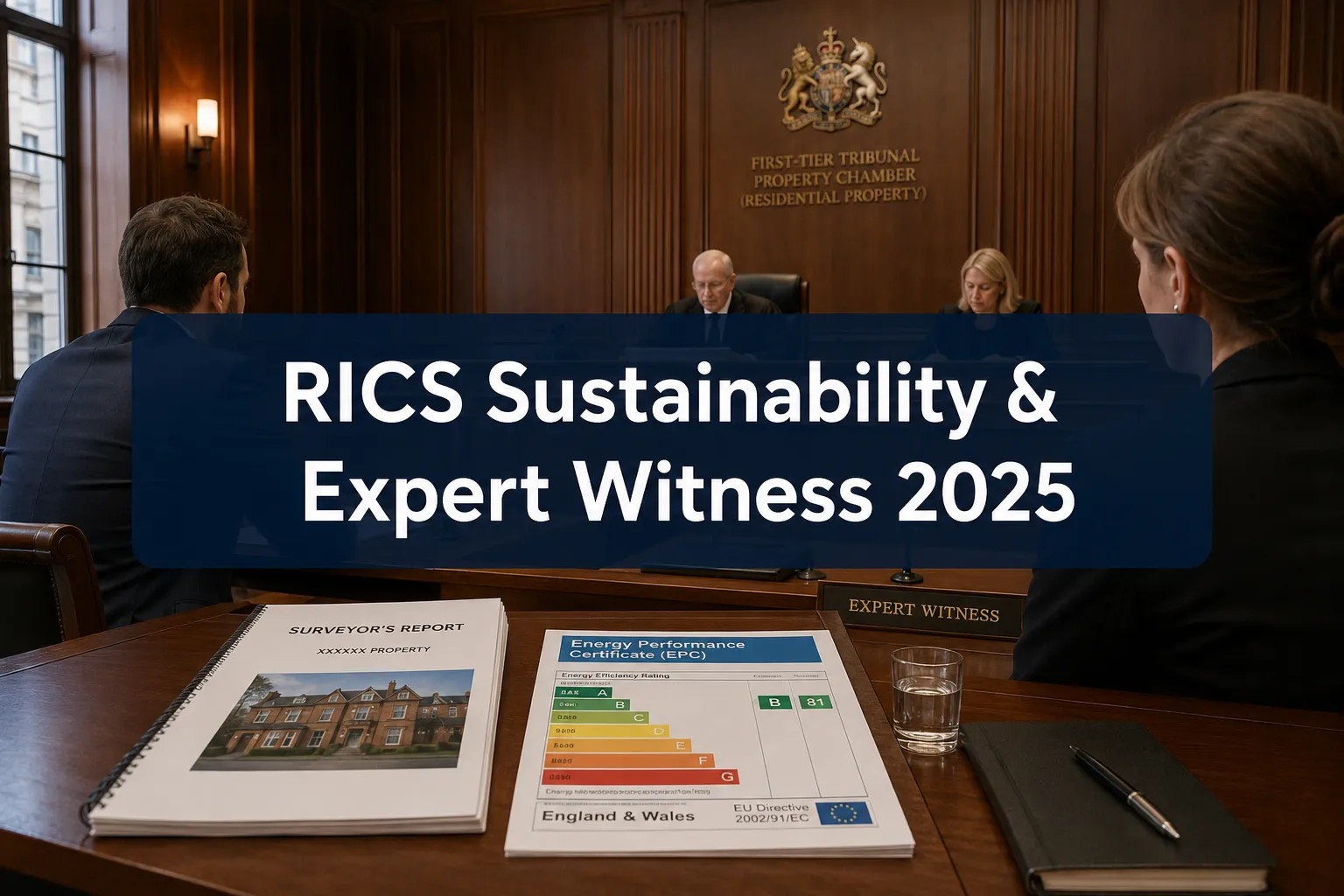 RICS Sustainability Report 2025 in Expert Witness Valuations: Defending Carbon and EPC Claims in Tribunal Disputes