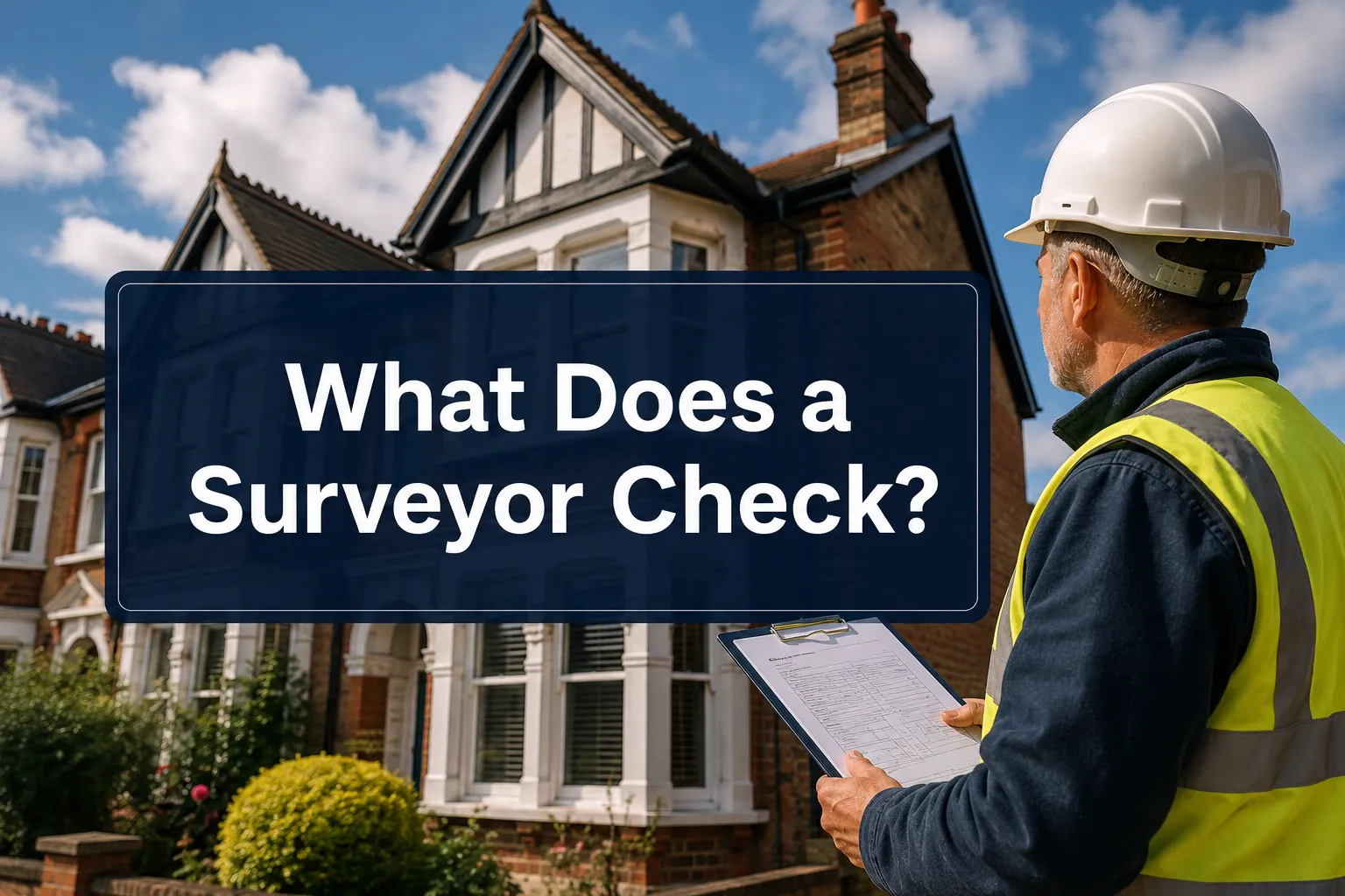 What Does a Surveyor Check? Inside a Home Survey Inspection