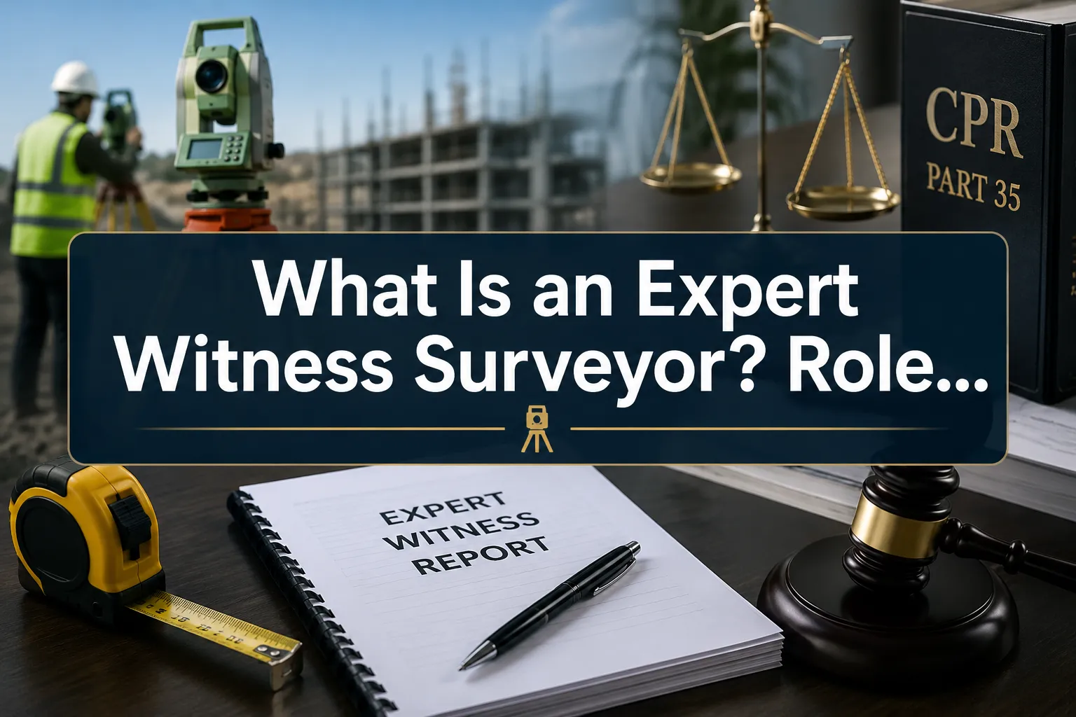 What Is an Expert Witness Surveyor? Role, Reports and CPR Part 35