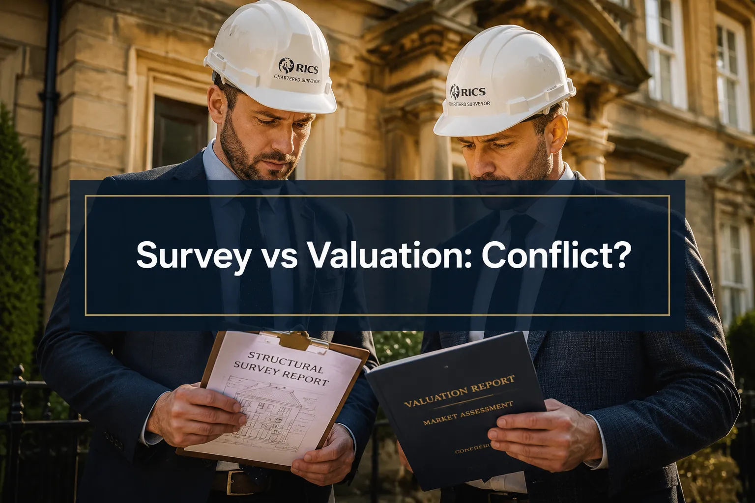 When Valuation and Building Survey Advice Conflict: Managing Dual Instructions Without Confusing the Client