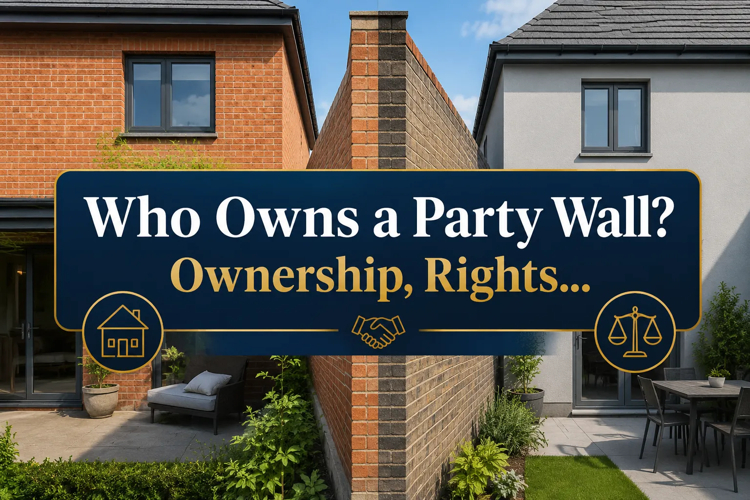 Who Owns a Party Wall? Ownership, Rights and Repair Duties