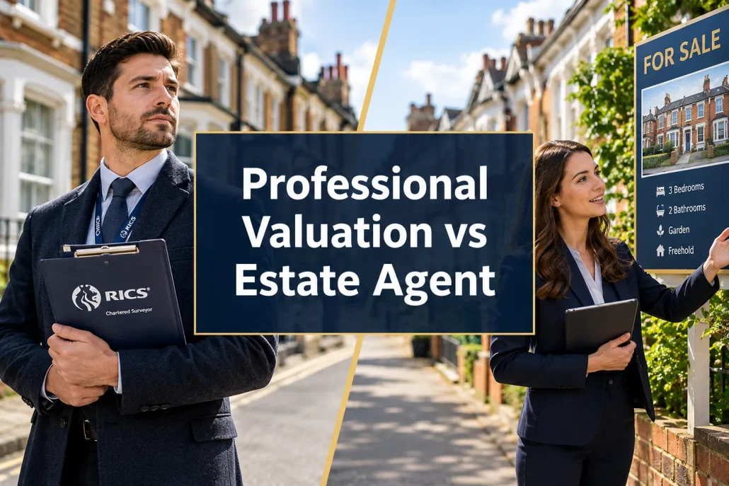 Professional Valuation vs Estate Agent Appraisal: How Chartered Surveyors Protect UK Buyers and Sellers