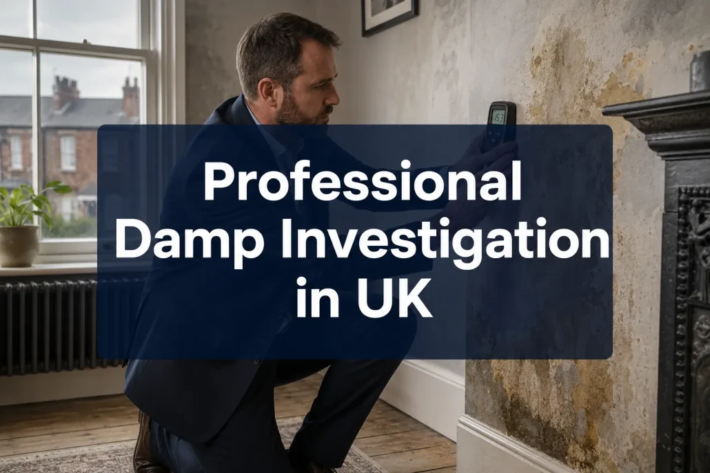 Professional Damp Investigation in UK Homes: When You Need a Chartered Surveyor Instead of a Contractor