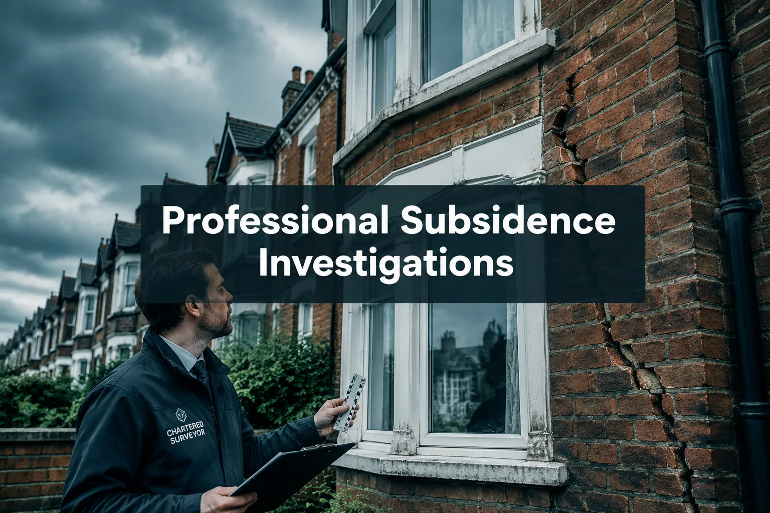 Professional Subsidence Investigations: What UK Chartered Surveyors Look For Before You Buy