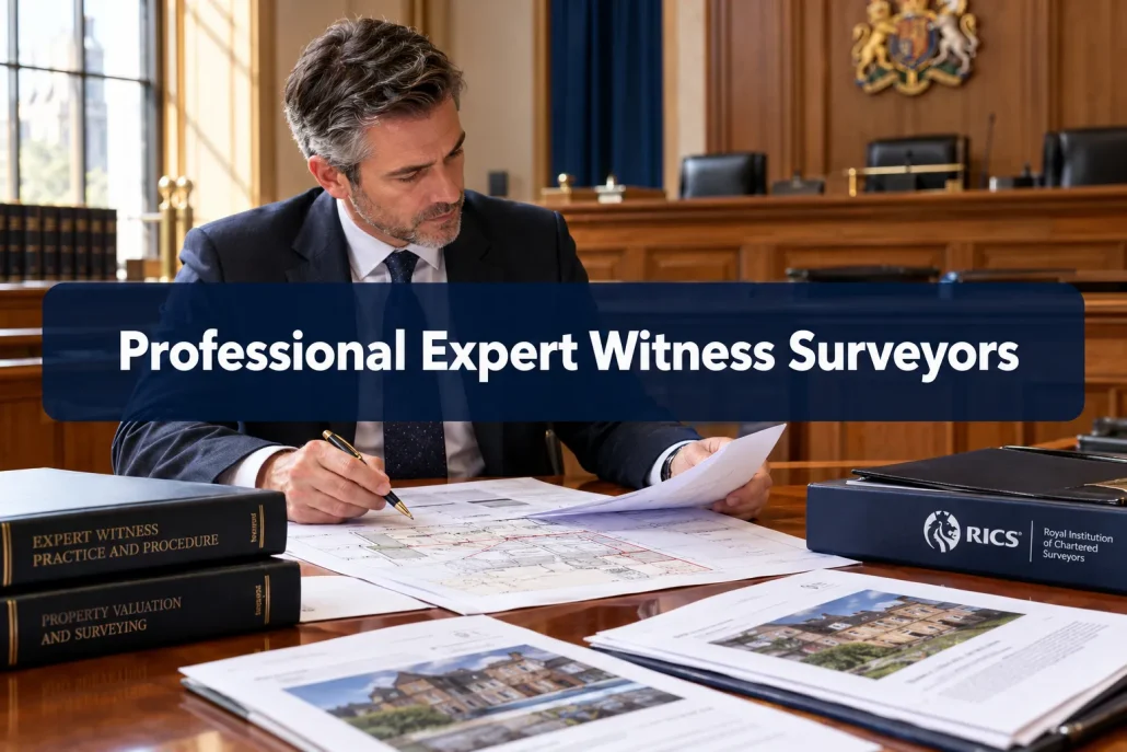 Professional Expert Witness Surveyors: How UK Chartered Surveyors Build Evidence in Valuation and Defect Disputes