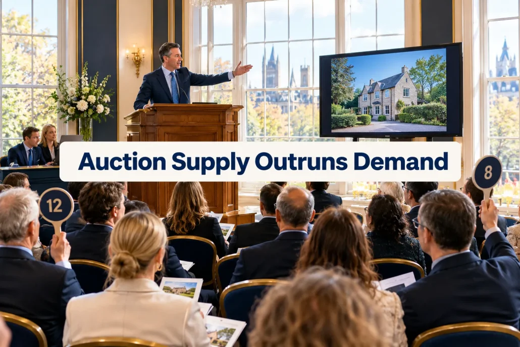 Auction Lots Up 5.7% but Sales Fall: What September's EIG Figures Mean for Sellers, Buyers and Valuations (October 2026)